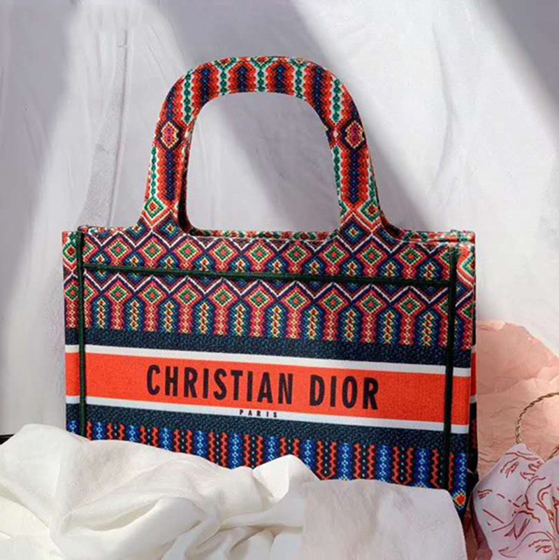 DIOR  オブリークブックディオールトートミニバッグ 