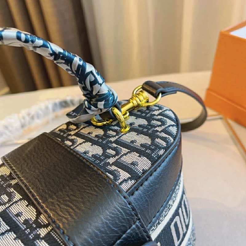 Christian Dior クリスチャンディオール バニティケース レディース 斜めがけ 軽い ブランドディオール オブリーク刺繍