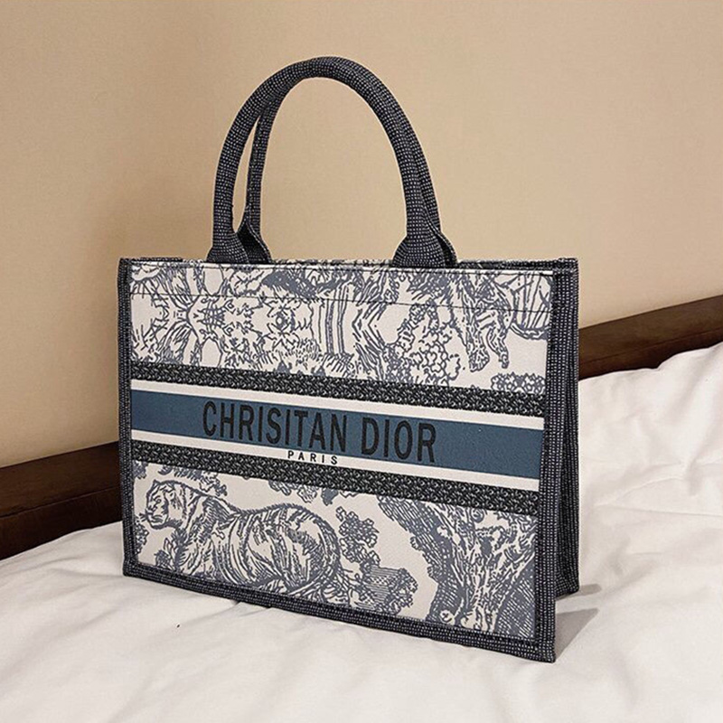 ブックトートバッグトロッター柄 バッグ DIOR BOOK TOTE