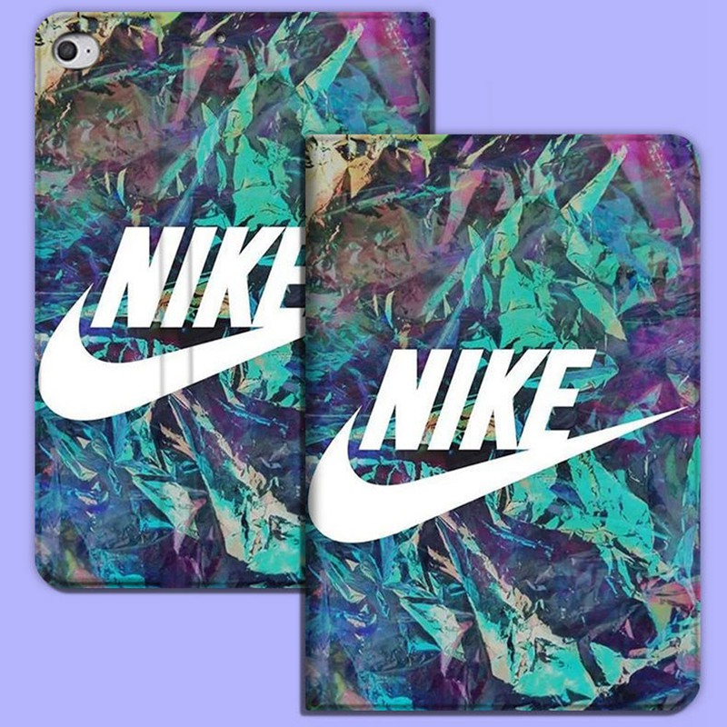 Nikeナイキ iPad pro 2021 横開き ブランド モノグラム アイパッド ミニ/エア/1/2/3/4ケース 手帳型 Ipad ダミエ パロディ レプリカ