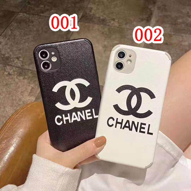 chanel　iphone12ケース  革型