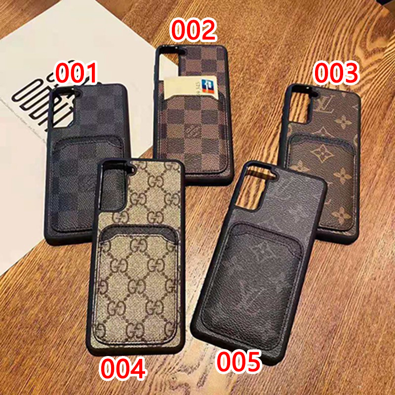 LV　高級感　Galaxy s21ケース　革型　交換用　