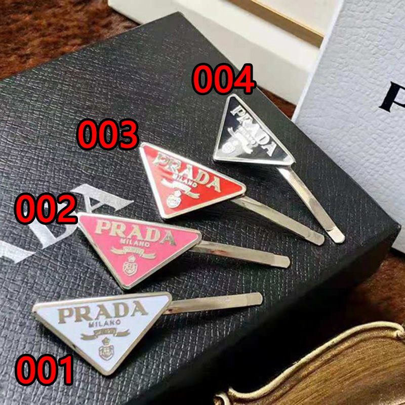 Prada　ブランド 金属モノグラム ブランド セット飾りスカーフ三角型