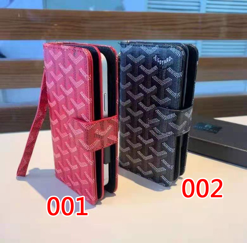 ゴヤール ブランド ミニバッグ iphone12/12 pro/12pro maxケース Goyard スマホカバー オシャレ 手帳型 xperia