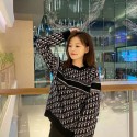 ディオール リバーシブル セーター Dior Oblique ウールセーター オブリーク 2021 F/W カシミア REVERSIBLE SWEATER メンズ レディース