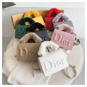 dior ふわふわバッグディオール手提げバッグ 冬向けブランドコピー レディース向けカバンショルダーバッグ本革シンプル激安