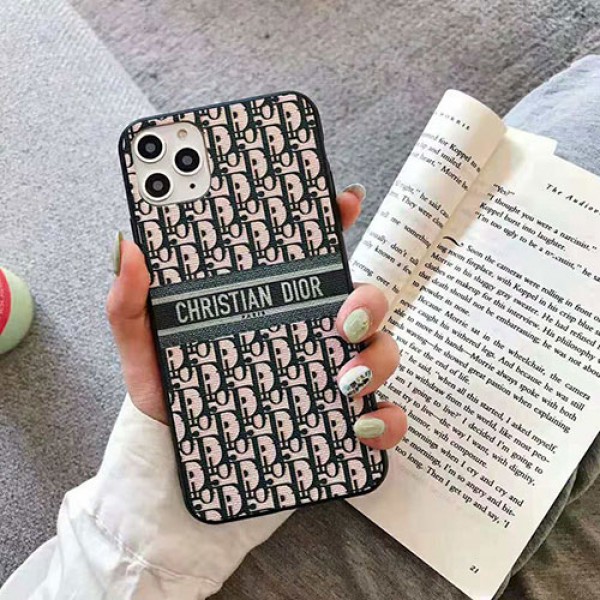 dior ディオール iphone13/13mini/13pro maxケース オブリーク柄 芸能人愛用 韓国風 コピー ディオール カーフスキン iphone 12/11 pro/xs/xs max/xrカバー