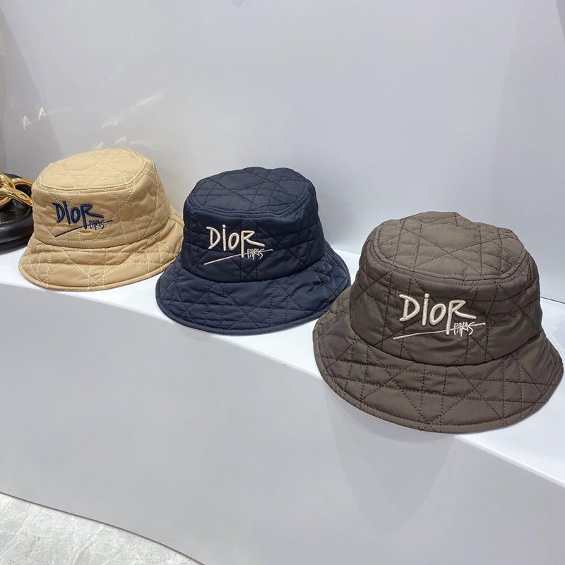 ブランドDior プラダ 帽 厚手冬 韓国スーパーコピー 帽 バケットハット cap 秋冬新品 高品質 刺繍