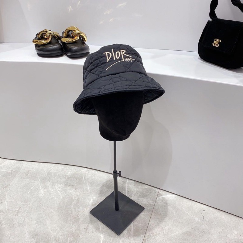 ブランドDior プラダ 帽 厚手冬 韓国スーパーコピー 帽 バケットハット cap 秋冬新品 高品質 刺繍