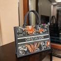 ブランド ディオール オブリークブックトートバッグ カバン 女性 キャンバストロッター柄 DIOR BOOK TOTE DIOR トートバッグ 大容量 便利 旅行 ディオールバッグ ファッション