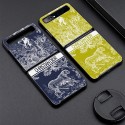 上品優雅なハイブランドDior/ディオール  Galaxy zflip/Z Fold 2ケース 美しい 花柄 折畳み ギャラクシー Z Flip/Z Foldスマホケース 虎 自然風 