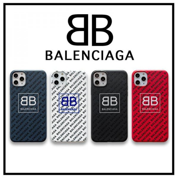 バレンシアガ スマホケース iPhone 12 pro max/12 mini/11/11pro maxケース ソフトシリコン iphone se 第2世代 BALENCIAGA モノグラム アイフォンx/xr/xs max/8/7/se2ケース ファッション 大人気 メンズ レディース