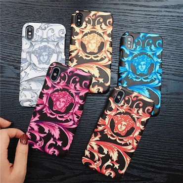 Versace ペアお揃い Galaxy s21/s21+/s20/s10+ケース ブランド ヴェルサーチ iphone 13/11/12 pro max/8/7ケース セレブ愛用 huaweiケース 激安 アイフォン xr/xs maxケースブランド ファッション 大人気