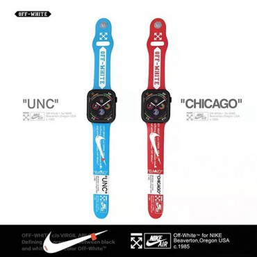  Nikeコラボ Apple Watch 6/5/4/3ベルト 交換用スポーツ風アップルウォッチ6/Se 2020 バンド ブランド レディース男女通用高級Apple Watch 6/5/4/3ブランドバンド革型