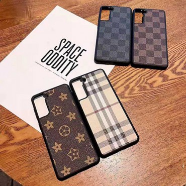 Burberry/LVブランド経典シンプル型激安Galaxy s21/s21+/s21ultraスマホケースバーバリーブランド 芸能人愛用ハイブランド Galaxy s21/s21+ケース モノグラム耐衝撃ケース ジャケット型Burberryブランド革型 Galaxy 保護カバー 大人気メンズ レディーズ