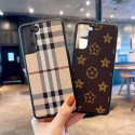 Burberry/LVブランド経典シンプル型激安Galaxy s21/s21+/s21ultraスマホケースバーバリーブランド 芸能人愛用ハイブランド Galaxy s21/s21+ケース モノグラム耐衝撃ケース ジャケット型Burberryブランド革型 Galaxy 保護カバー 大人気メンズ レディーズ