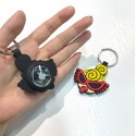 Hysteric Miniブランド Airtagトラッカー 落下防止キーファインダー ヒステリックミニ ブランド 無害シリコン Airtag保護ケースGPSスマホが見つかるエアタグBluetoothアルミ カラビナ付き 可愛いカバー