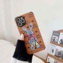 エムシーエム 人気 ブランド iphone 12/12 pro/12 pro max/12 miniケース ウサギ 可愛い iphone11/11 pro/11 pro maxケース MCM 個性 iphone se2/x/xr/xs/xs max/8/7/6ケース ins風 メンズ レディース