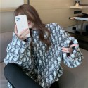 Dior オーバーサイズパーカー ふわふわ もこもこディオールブランドコピー服冬春秋激安レディースファッショントップス