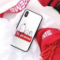 supreme snoopyコラボiPhone 12/12 mini/12 pro max  xperia 5/1/10 ii 5/8 /ace/xz2/xz3ケース galaxy note20/note20 ultra iPhone11/11pro max/xr/xs max/xsケース シュプリーム iphone x/8/7スマホケース ブランドIphone6/6s Plusカバー ジャケット スヌーピー 可愛