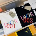 Dior ディオール 韓国風ハイブランド夏长袖 涼しいTシャツ親子コーデスポーツウェア服ブランド tシャツ メンズtシャツ サラサラ 吸汗速乾 クルーネック 透けない シンプル 無地 半袖tシャツ