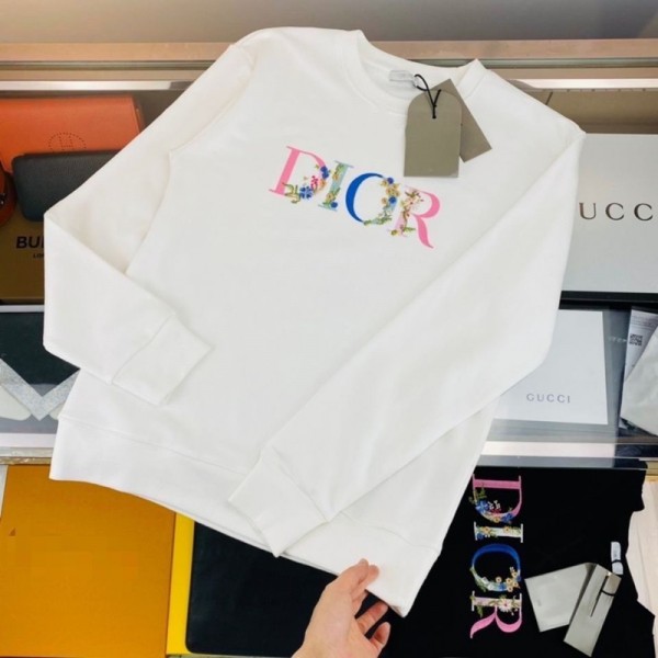 Dior ディオール 韓国風ハイブランド夏长袖 涼しいTシャツ親子コーデスポーツウェア服ブランド tシャツ メンズtシャツ サラサラ 吸汗速乾 クルーネック 透けない シンプル 無地 半袖tシャツ