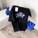 Dior ディオール速乾tシャツ親子 ブランド激安 メンズ レディース 韓国風ハイブランド夏 半袖 涼しい ディオールTシャツtシャツ サラサラ 吸汗速乾 クルーネック 透けない シンプルブランドパロディ服ウェア