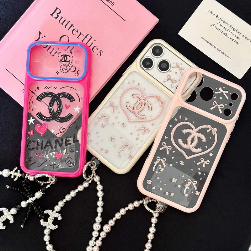 Chanel �V���l���u�����hiphone18pro max 17plus 17pro max 16pro 18pro�J�o�[