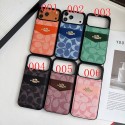 Coach コーチギャラクシーアイホン18 17 18pro nax ケースハイブランドgalaxy s26 s25ultraケースブランドカード入れGalaxy S26/S26UltraケースCoach コーチコピーブランドブランドアイホン18 pro max 18plus 18pro 18airケースバッグ型