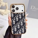 Dior ディオールiphone18 17pro max 18pro ケースハイブランドブランドメッキ金縁 iphone18pro max 17plus 17pro max 16pro 18proカバーブランド激安ディオールアイフォン18 17pro 16pro max 17e 14pro max/15ケースiphone18 17 air 17 pro maxケースブランドレディースメンズ