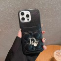 Dior ディオールブランドアイフォン18 17pro 16pro maxケースカード入れブランドiphone18pro 17 pro max 16 15/17pro maxケースレディースiphone18 17 air 17 pro maxケースディオール背面カード収納ブランドレディースメンズiphone 18/17/16 pro maxケースブランドパロディー