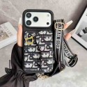 Dior ディオールiphone18 17pro max 18pro ケース背面カード収納斜め掛けハイブランドブランドディオールiphone18pro max 17plus 17pro max 16pro 18proカバーiphone18 17 air 17 pro maxケースブランドレディースメンズブランドiphone 18 18promax 17pro/16 pro maxケース手帳型
