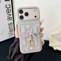 Dior ディオールiphone18 17pro max 18pro ケース背面カード収納ハイブランドブランドDior ディオールiphone18pro max 17plus 17pro max 16pro 18proカバーブランド ディオールアイフォン18 17pro 16pro max 17e 14pro max/15ケースハイブランドアイフォン18pro 18plus 17promax ケース高品質