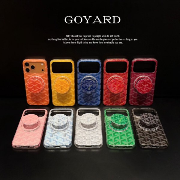 Goyard ゴヤールブランドiphone18pro max 17plus 17pro max 16pro 18proカバーブランドアイフォン18 17pro 16pro max 17e 14pro max/15ケースiphone18 17 air 17 pro maxケースブランドレディースメンズブランドiphone 18 18promax 17pro/16 pro maxケース