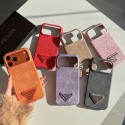 Prada プラダiphone18 17pro max 18pro ケース可愛いハイブランドブランドiphone18pro max 17plus 17pro max 16pro 18proカバーブランドプラダiphone18pro 17 pro max 16 15/17pro maxケースレディースハイブランドアイフォン18pro 18plus 17promax ケース高品質
