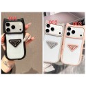 Prada プラダアイフォンiphone18 17pro max 18pro ケースハイブランドブランドiphone18pro 17 pro max 16 15/17pro maxケースレディースiphone18 17 air 17 pro maxケースブランドレディースメンズiphone 18/17/16 pro maxケースブランドパロディー