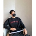 バレンシアガ スウェットハイブランド BALENCIAGA プルオーバー 黒 白2色ドロップショルダー パーカー 春秋冬 厚手 薄手 オーバーサイズ トレーナー