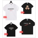 バーバリーブランド半袖tシャツ レディースメンズ tシャツ 上着 オーバーサイズ カジュアル韓国 tシャツ カップルオススメ