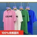 セリーヌブランドtシャツCeline シンプル 人気 潮流 tシャツ オーバーサイズ カジュアル 半袖 tシャツ 男女兼用 カップルオススメ