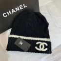 ブランド Chanel シャネル ニット帽子 黒白 暖かい 伸縮性 柔らかい 帽子 秋冬春 レディース 帽子 綿100% 通勤 ロゴ付 カップル 女子 姉妹コーデ クリスマスプレゼント 防風 防寒 ビーニー