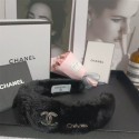 シャネル もこもこヘアハンドハイブランド レディースCHANEL ブラウン ブラック ホワイト3色 カチューシャ 幅広い 素敵 存在感抜群 髪飾り ヘアアクセサリー