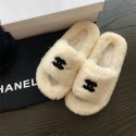 シャネル もこもこスリッパ ハイブランド CHANEL 可愛い 美脚 ルームシューズ 滑り止め おしゃれ 防寒 室内履きシューズ靴 暖かい 冬用 ふわふわ 滑りにくい スリッパ