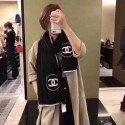 シャネルハイブランドマフラー CHANEL ホワイト ブラック2色 薄手 ショール コーディネート 保温 防寒 ストール オシャレ 高品質 人気 マフラー