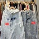 Chanel シャネルハイブランドパーカー フード付きレディースメンズ伸縮性秋冬服パーカーファッション肌に優しいブランドスウェット上着カジュアルトレイナー春秋 潮流 人気 綿100％