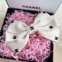 Chanel シャネルブランドヘアバンドレディースカチューシャかわいいリボンヘアゴム ハイブランドシャネル ヘアアクセサリー 黒白 可愛い 人気 ファション リボン ヘアクリップ