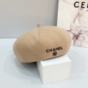 ハイブランドシャネル ベレー帽 帽子 春秋 レディース 小顔効果 Chanel 人気ベレー帽 ブランドパロディキャップ 夏用 ハット外遊び デート