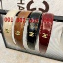ブランドシャネルカチューシャ可愛いレディースChanel 髪飾りハイブランドシャネル風 CC ロゴ レザー調ヘッドバンド 4 色展開 高級感ヘッドバンド 大人可愛い プレゼント ギフト