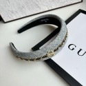 シャネルCHANEL 風カチューシャクリスタル CC ロゴツイードヘッドバンド レディース 高級感シャネルヘアアクセサリー髪飾りハイブランドヘッドバンド プレゼント ギフト