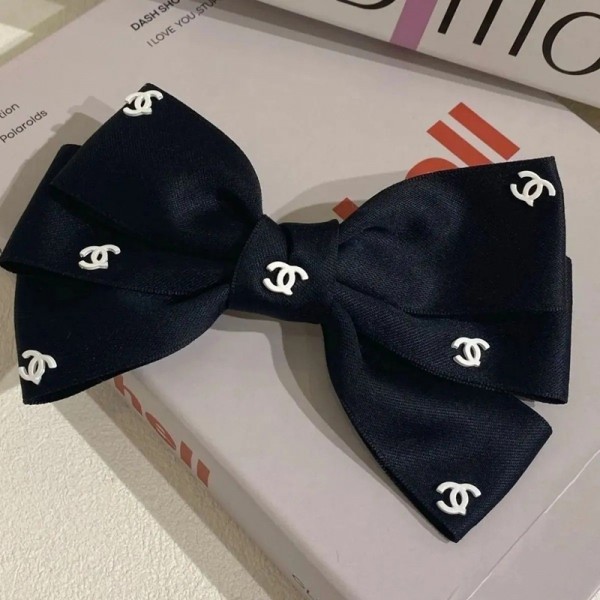 Chanel シャネルバレッタカチューシャブランドかわいいブランドリボンヘアゴム女性ブランドバナナクリップ髪アレンジかわいいヘアピンハイブランド可愛い蝶結び