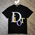 ディオール tシャツ コットン 夏 トップス 男女兼用 ブランド 綿制 高品質 かっこいい Tシャツ Dior 半袖 パロディー 激安 人気 ハイブランド おしゃれ プレゼント メンズレディース向け Brand